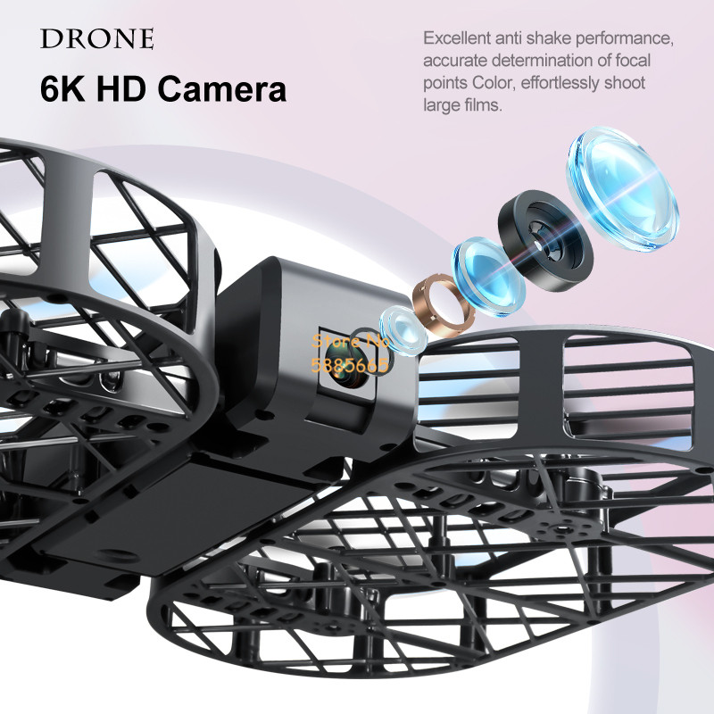 8K HD Camera 360° Protection O - đánh giá và giá Drone Remote Controller Lanyard