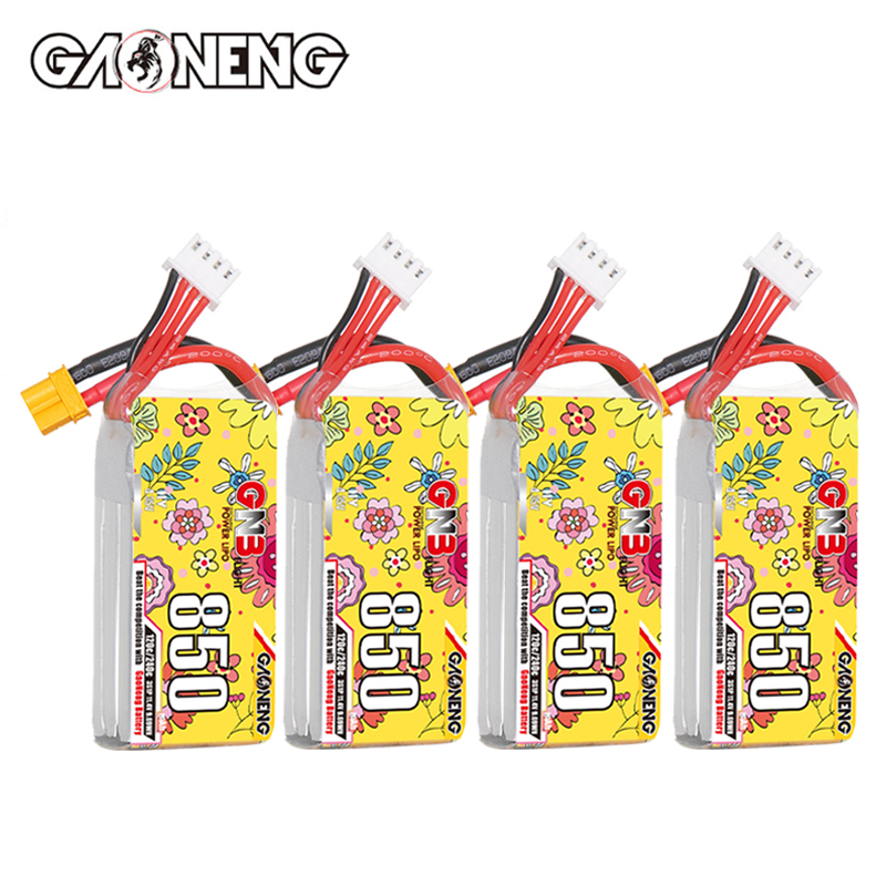Upgraded GNB 4S 15.2V 850mAh L - đánh giá và giá Drone Power Bank