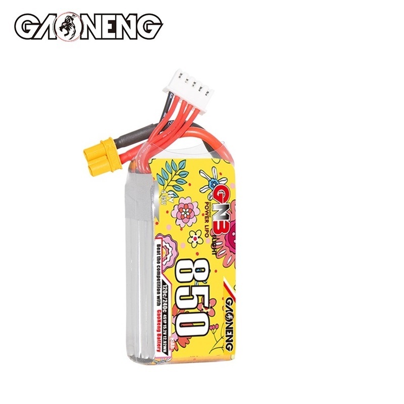 Upgraded GNB 4S 15.2V 850mAh L - đánh giá và giá Drone Power Bank