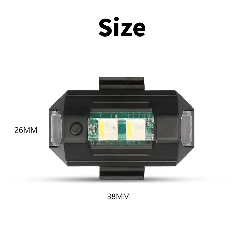 Universal LED Strobe Lights Mo - đánh giá và giá Drone Strobe Light