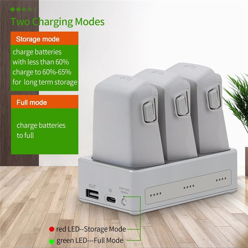 B92B Three-Way Charging Hub fo - đánh giá và giá Drone Power Bank