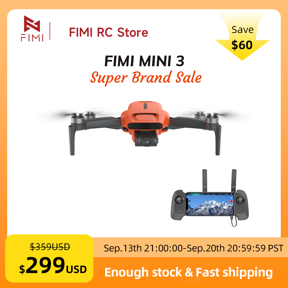 FIMI MINI 3 Camere Drone 4K 60 - đánh giá và giá Drone Remote Controller Lanyard